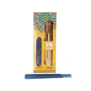 Rökelsepinnar Med Rökelsehållare Palo Santo, 20 stickor