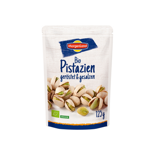 Rostade & Saltade Pistagnötter Med Skal, 125 g Eko