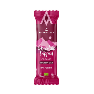 Chocolate Dipped Protein Bar Raspberry, 50 g Eko