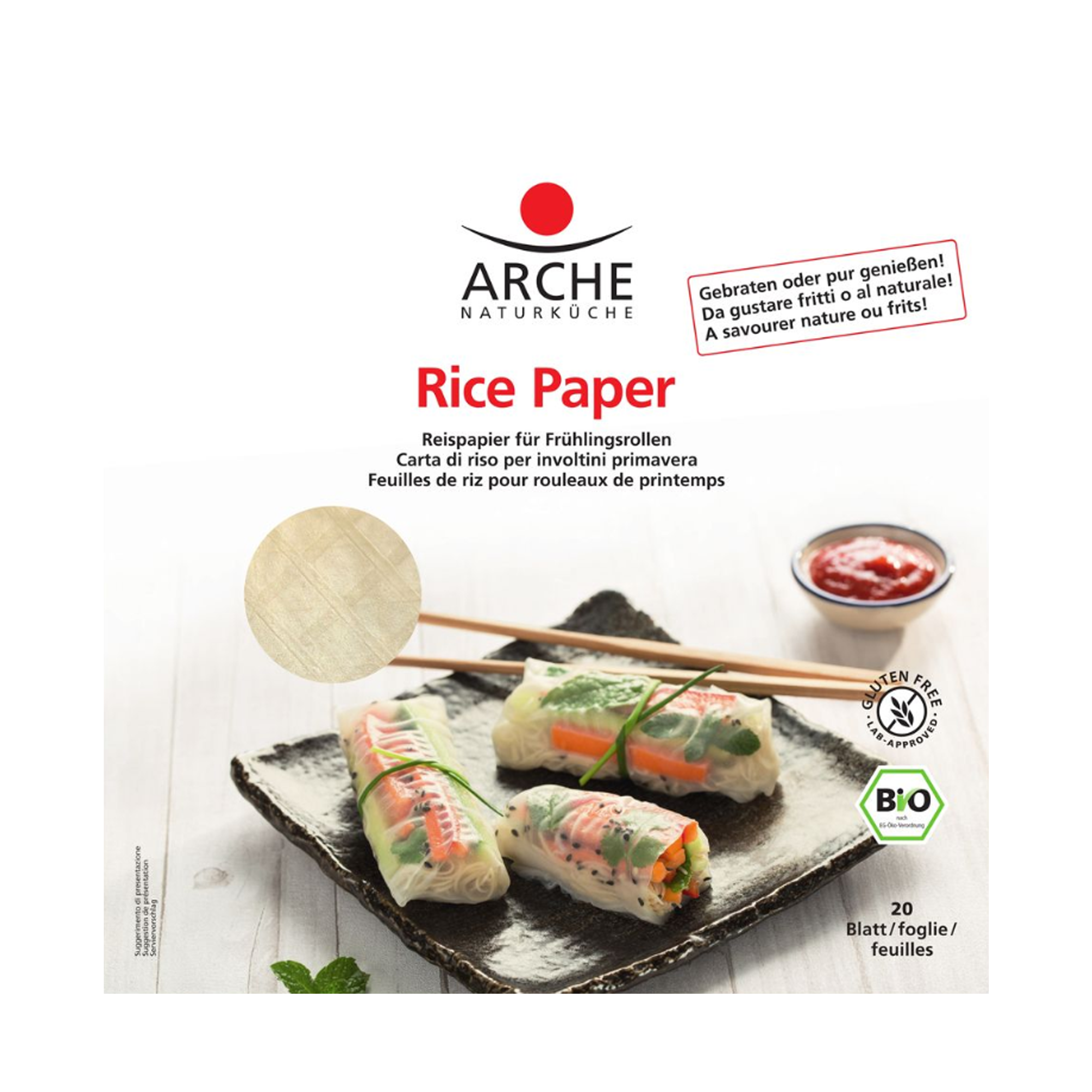 Stekt Rispapper Rispapper, 150 g Eko – Gryningen