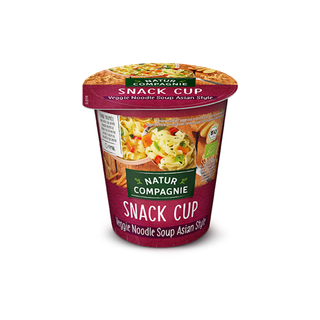 Snack Cup Asiatisk grönsaks- och nudelsoppa, 55 g Eko
