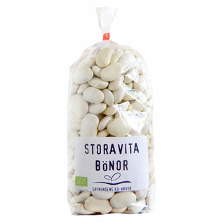 Stora Vita Bönor, 600 g Eko