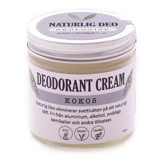Deodorant Cream Kokos, 60 ml Eko