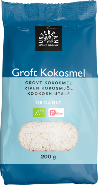 Kokosmjöl riven, 200 g Eko