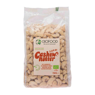 Cashewnötter Hela 750 g, Eko