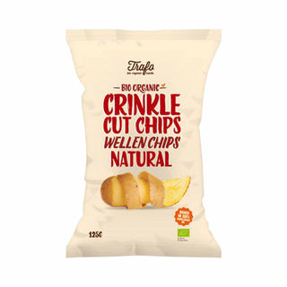 Potato Chips Natural Crinkle Cut, 125 g Eko