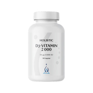 D3-vitamin 2000 IE, 180 kapslar
