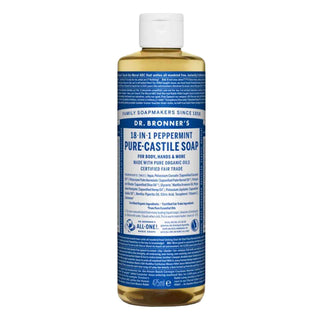 Peppermint PureCastile Liquid Soap, 475 ml Eko