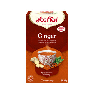 Yogi Tea Ginger, 17 pås Eko
