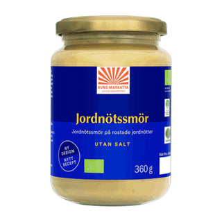 Jordnötssmör Utan Salt, 360 g Eko