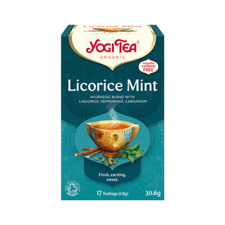Yogi Tea Licorice Mint, 17 pås Eko