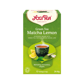 Yogi Tea Matcha Lemon, 17 pås Eko