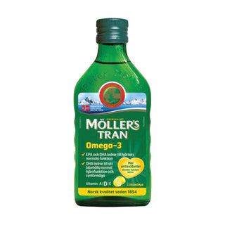 Möller's Tran Omega-3 Citron, 250 ml