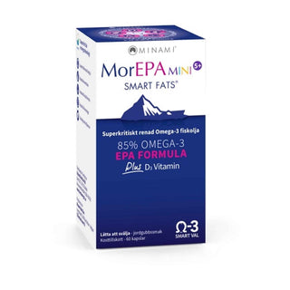 MorEPA Mini Smart fats, 60 kap