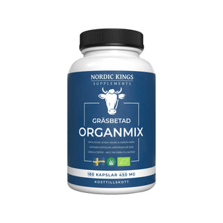 Gräsbetad & Ekologisk Organmix, 180 kap Eko