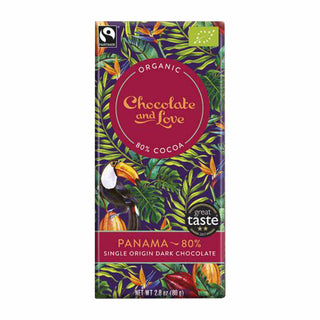 Dark Chocolate Panama 80%, 80 g Eko