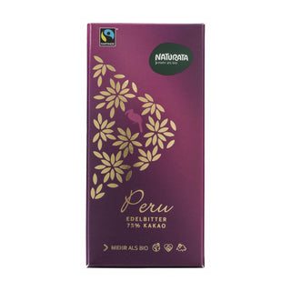 Peru Mörk Choklad 75%, 100 g Eko