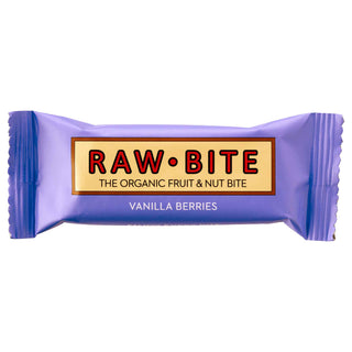 RawBite Vanilj & Bär, 50 g Eko