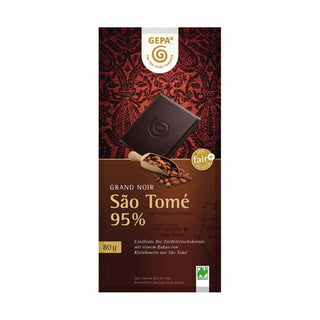 São Tomé Choklad 95%, 80 g Eko