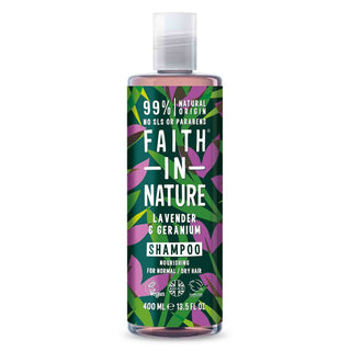 Lavendel & Geranium Schampo, 400 ml, eko