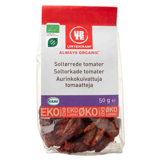 Soltorkade Tomater, 50 g Eko