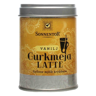 Gurkmeja-latte med vanilj, 60 g Eko