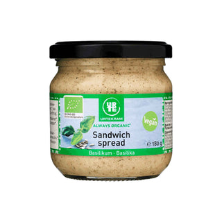 Sandwichspread Basilika, 180 g Eko