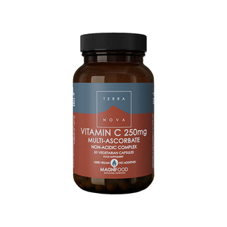 Vitamin C 250mg Multi-Ascorbate Complex (Non Acidic), 50 kap