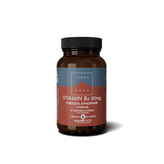 Terranova Vitamin B6 50mg Complex, 50 kap